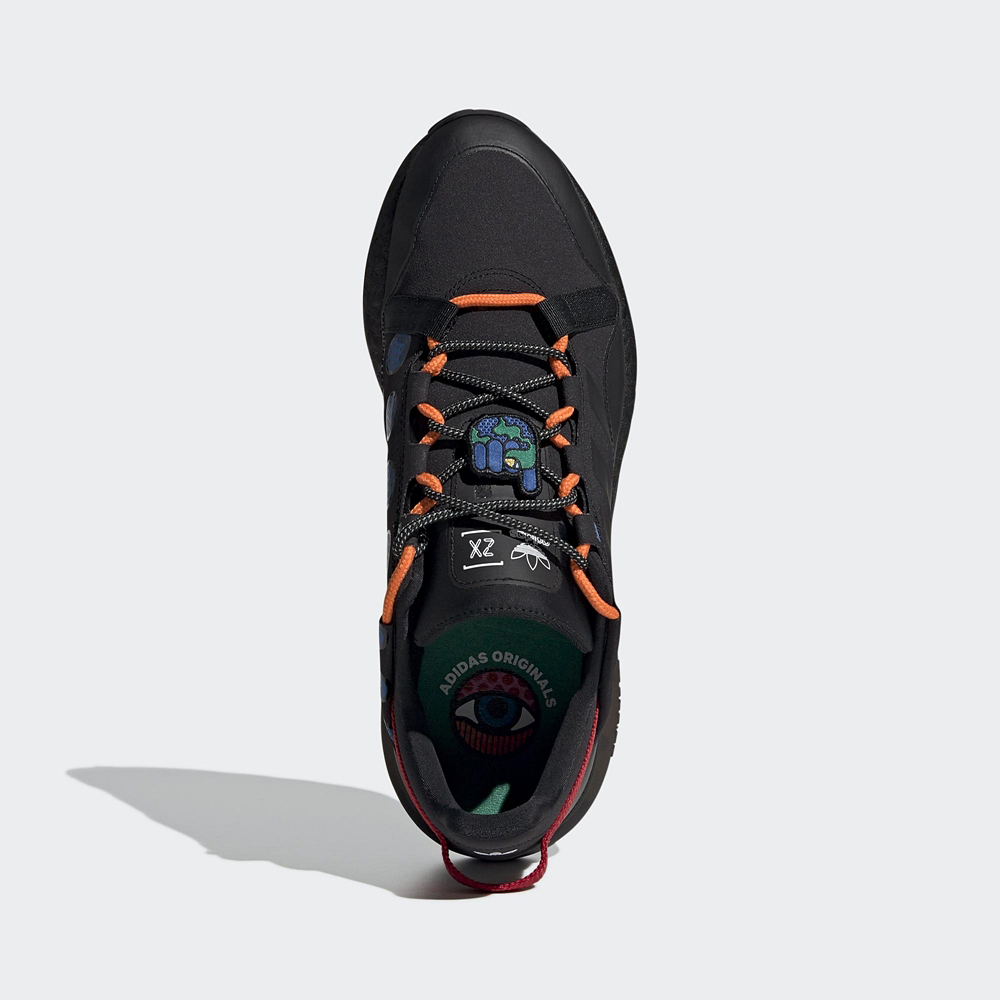 【adidas 愛迪達】慢跑鞋 男鞋 運動鞋 緩震 訓練 ZX 2K BOOST PURE 黑 GY7912