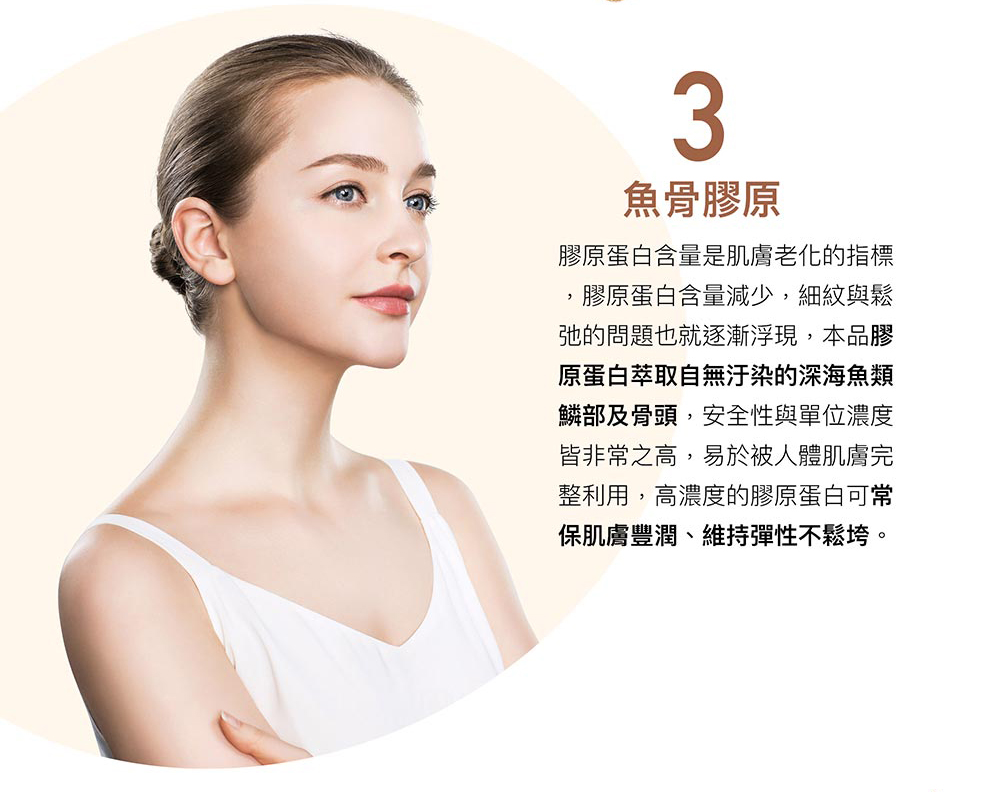 膠原蛋白含量是肌膚老化的指標