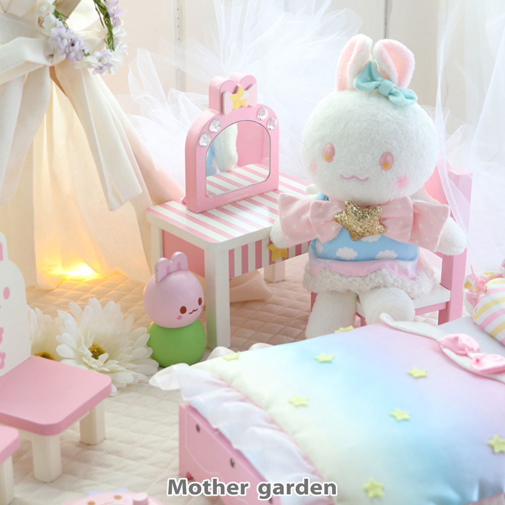 【Usamomo】絨毛可更衣-天使小兔 mimi 22cm