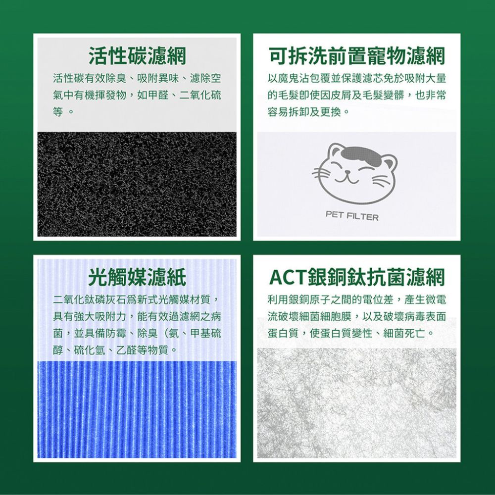以魔鬼沾包覆並保護濾芯免於吸附大量