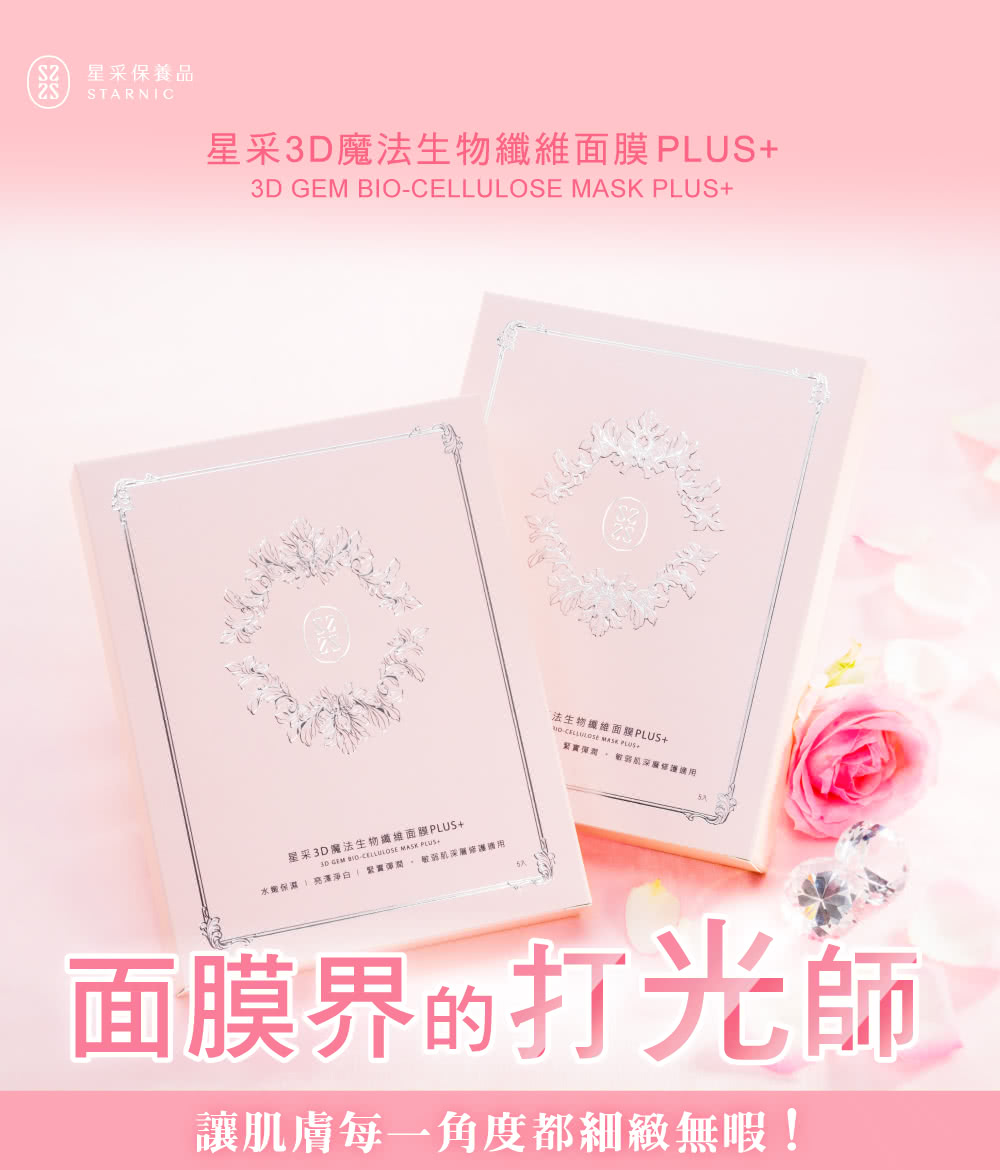 星采3D魔法生物纖維面膜 PLUS