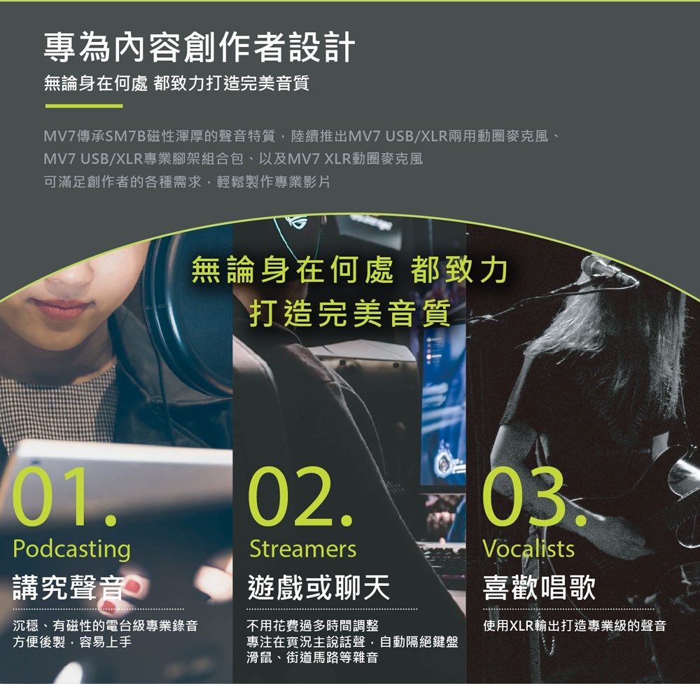 SHURE MOTIV MV7X - 詳情3