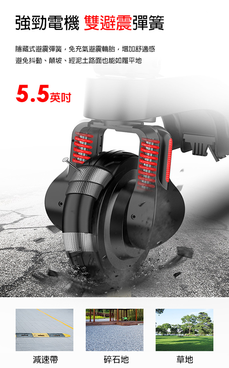 FLYone】X6 36V高動力升級版雙避震迷你折疊式LED大燈電動滑板車- momo 