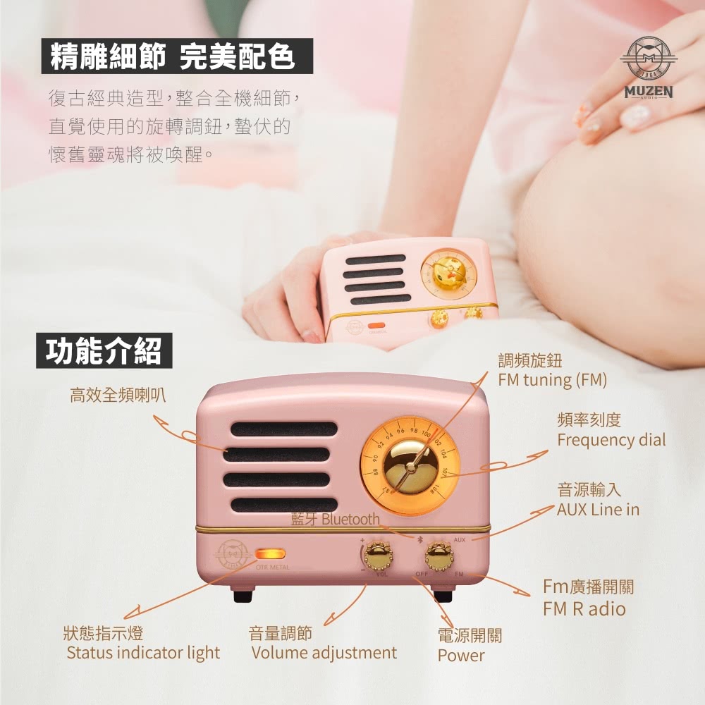 復古經典造型,整合全機細節,