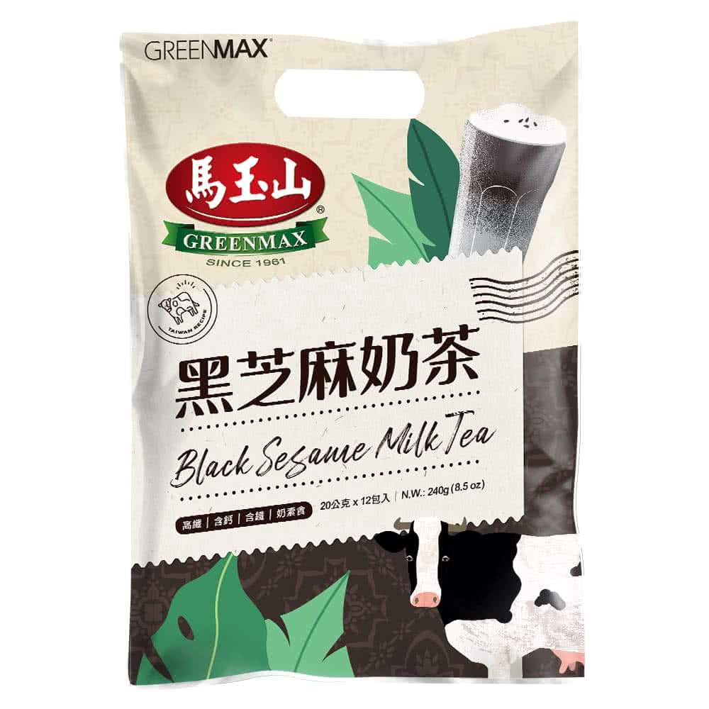 馬玉山 黑芝麻奶茶x1袋 g X12包 袋 Momo購物網 雙11優惠推薦 22年11月