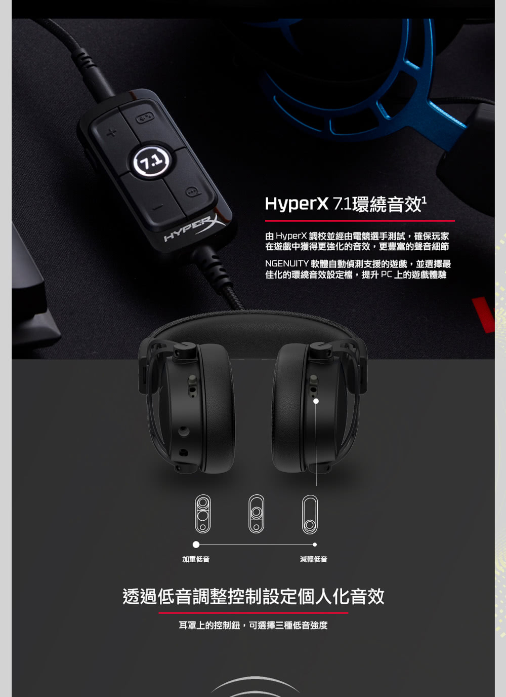 Hp 惠普 Hyperx Cloud Alpha S 電競耳機消光黑 Hx Hscas Bk Ww Momo購物網 雙11優惠推薦 22年11月