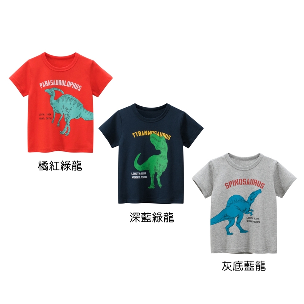 橘紅綠龍 深藍綠龍 灰底藍龍 