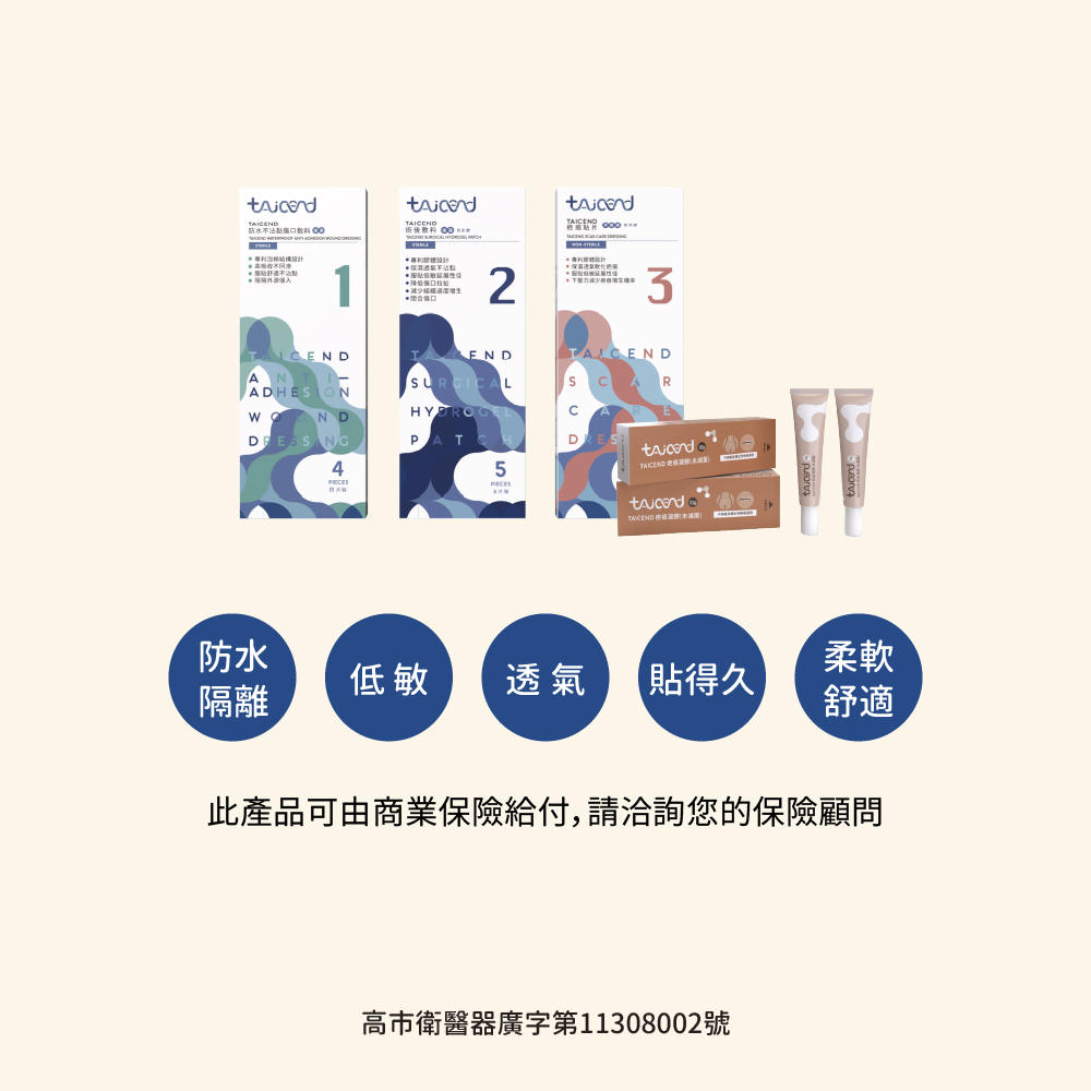 此產品可由商業保險給付,請洽詢您的保險顧問