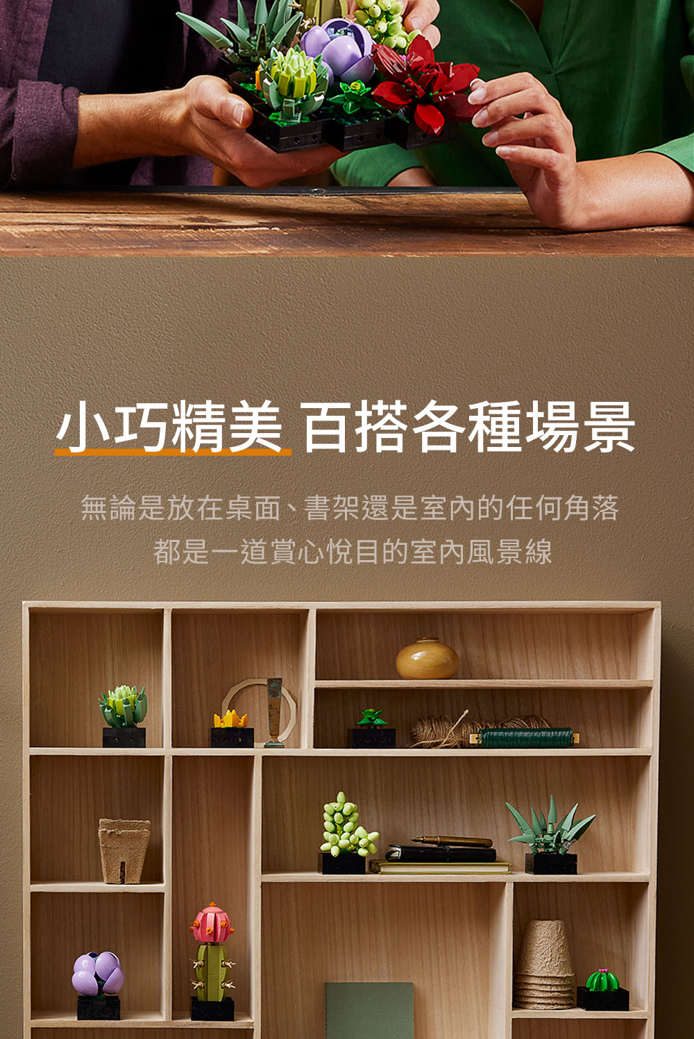 小巧精美 百搭各種場景 無論是放在桌面、書架還是室內的任何角落 都是一道賞心悅目的室内風景線
