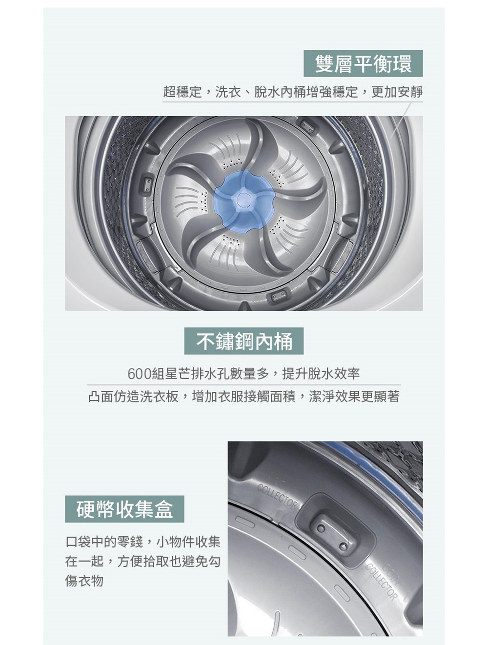 TECO東元 W1511XW - 詳情9