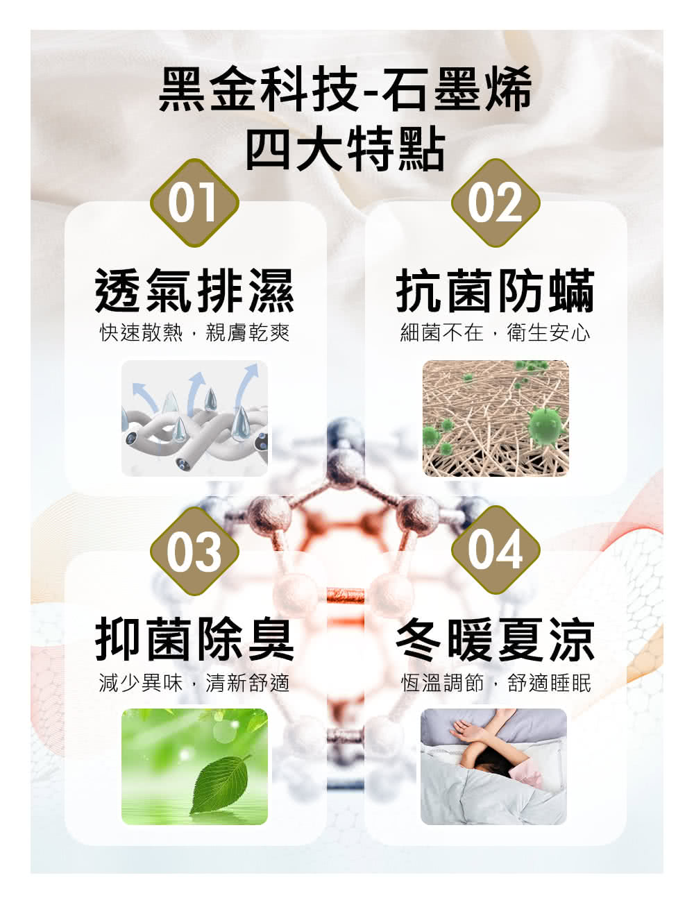 快速散熱,親膚乾爽