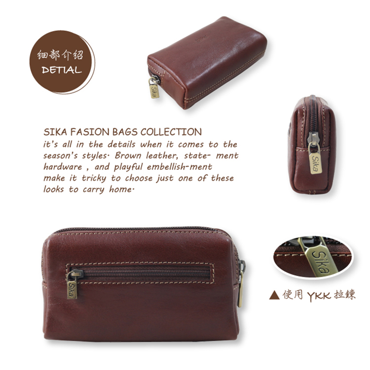 细部介绍 使用 YKK 拉鍊 