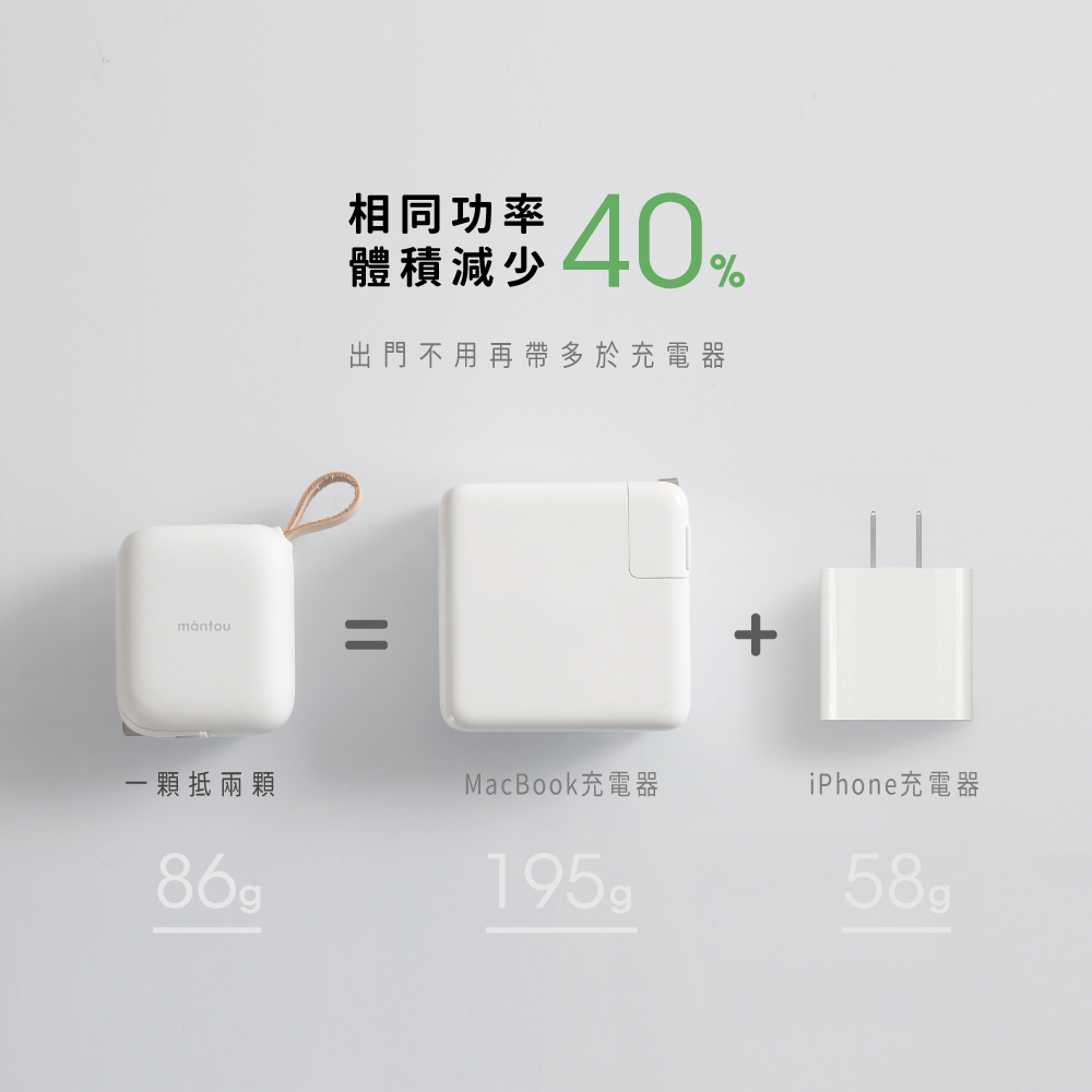 出門不用再帶多於充電器