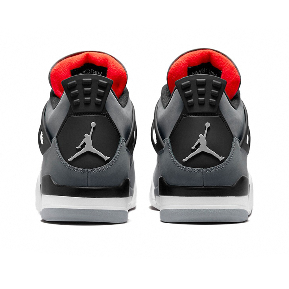 Air Jordan 4 Retro Infrared 黑灰紅紅外線男款DH6927-061 - PChome