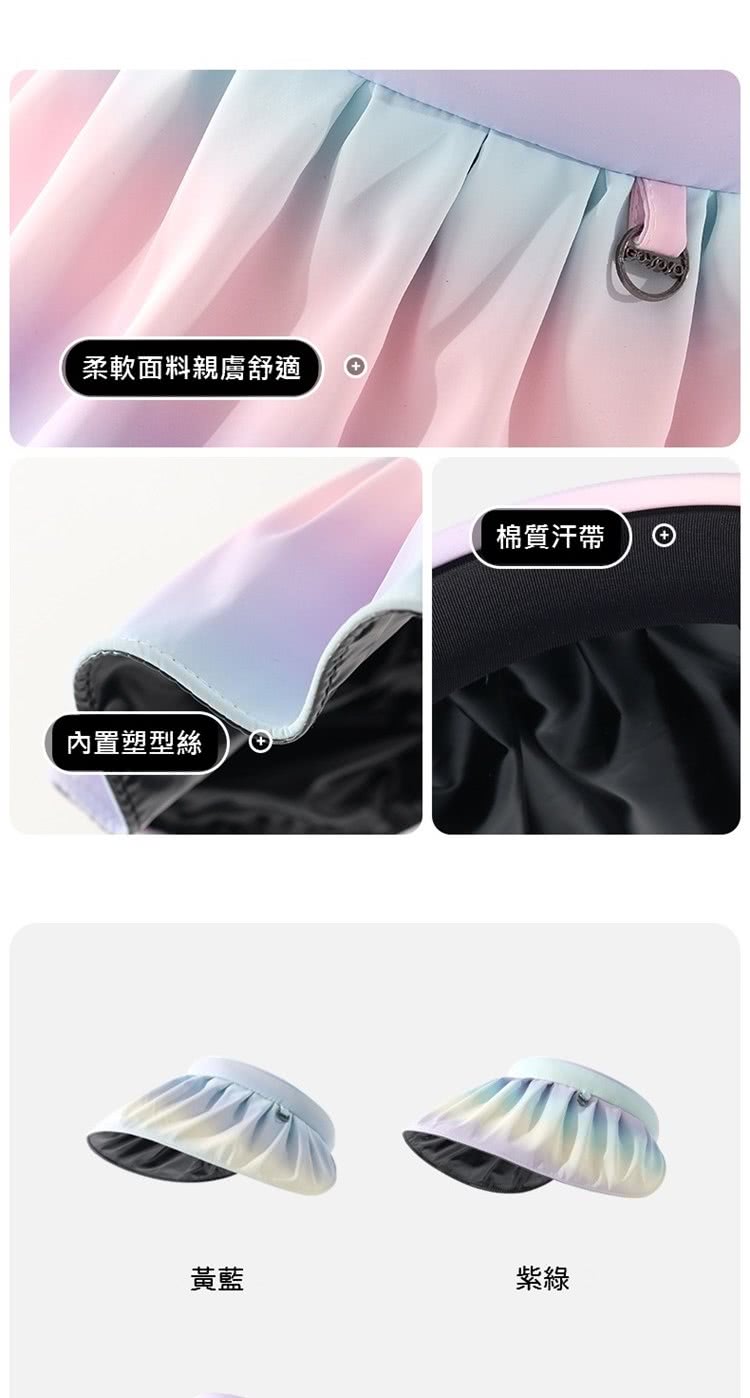 柔軟面料親膚舒適 內置塑型絲 黃藍 棉質汗帶 紫綠 