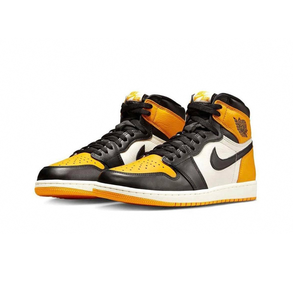 Air Jordan 1 Retro High OG Taxi 黑黃腳趾555088-711 - PChome