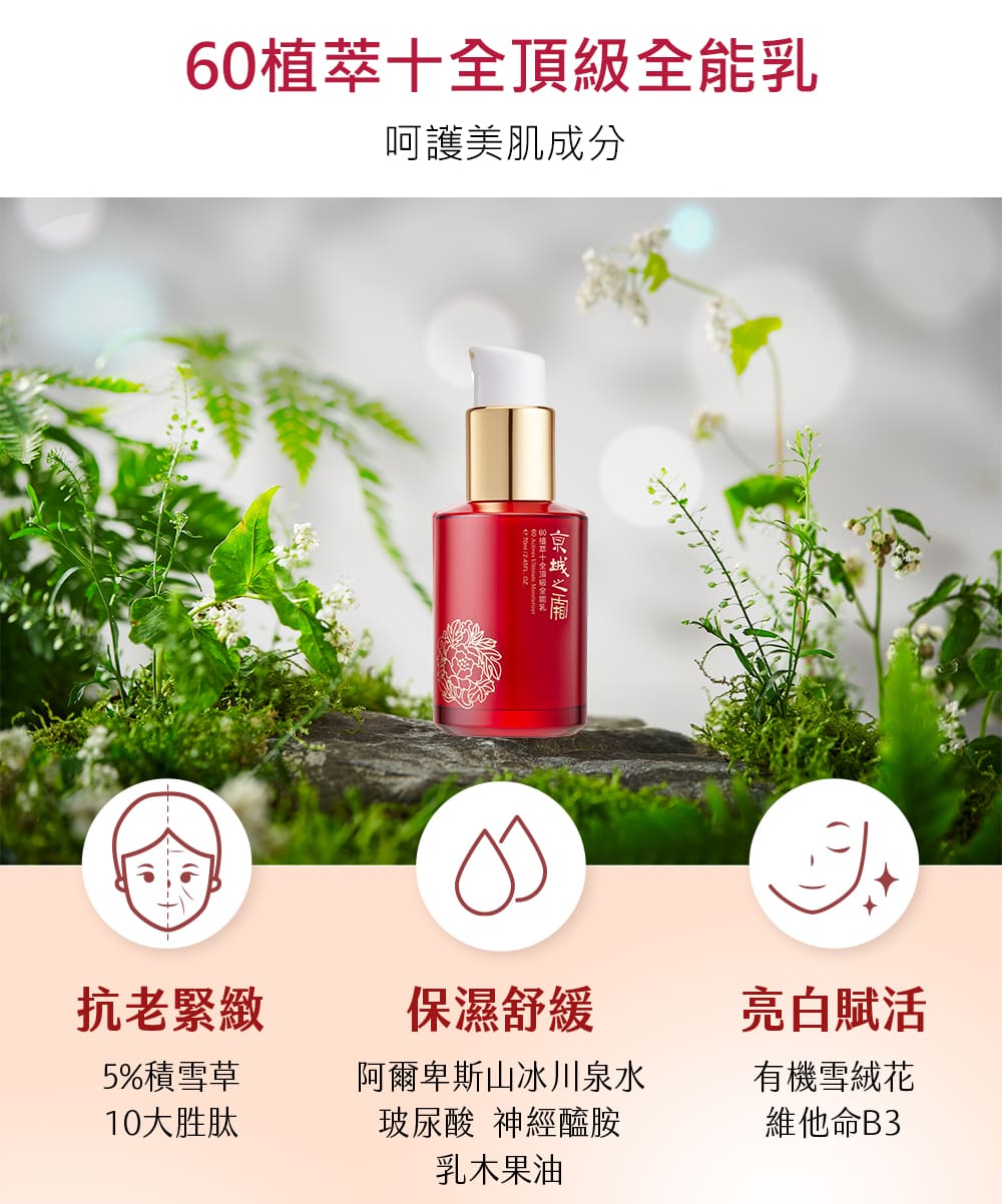 60植萃十全頂級全能乳