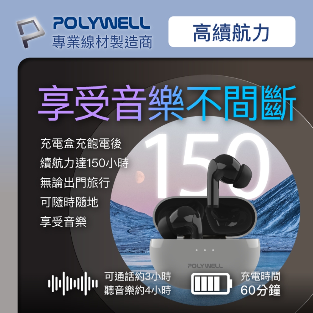 POLYWELL 高續航力