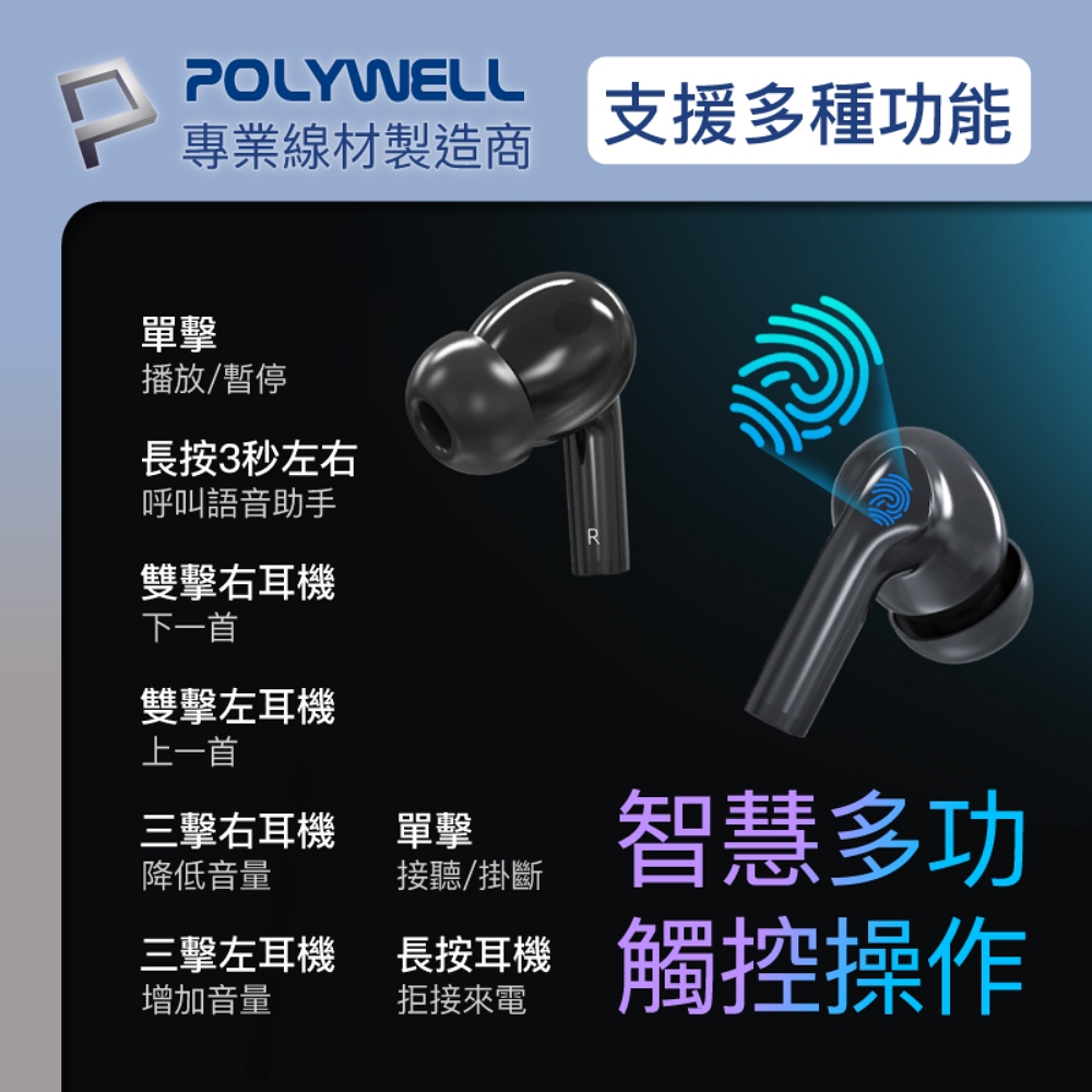 POLYWELL 支援多種功能