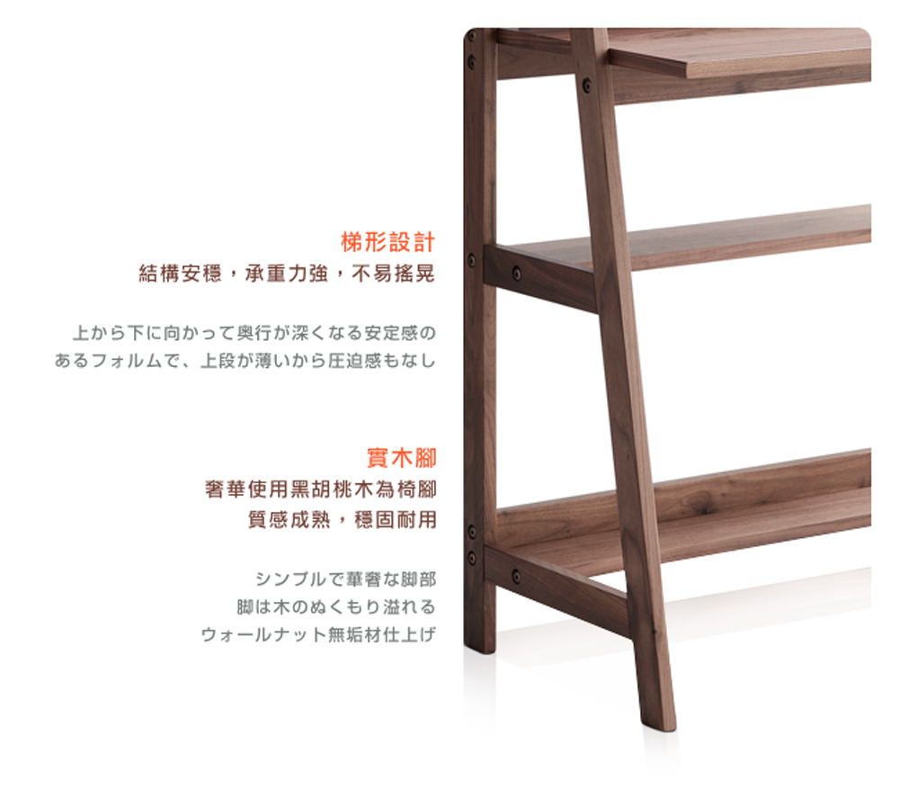 結構安穏承重力強不易搖晃