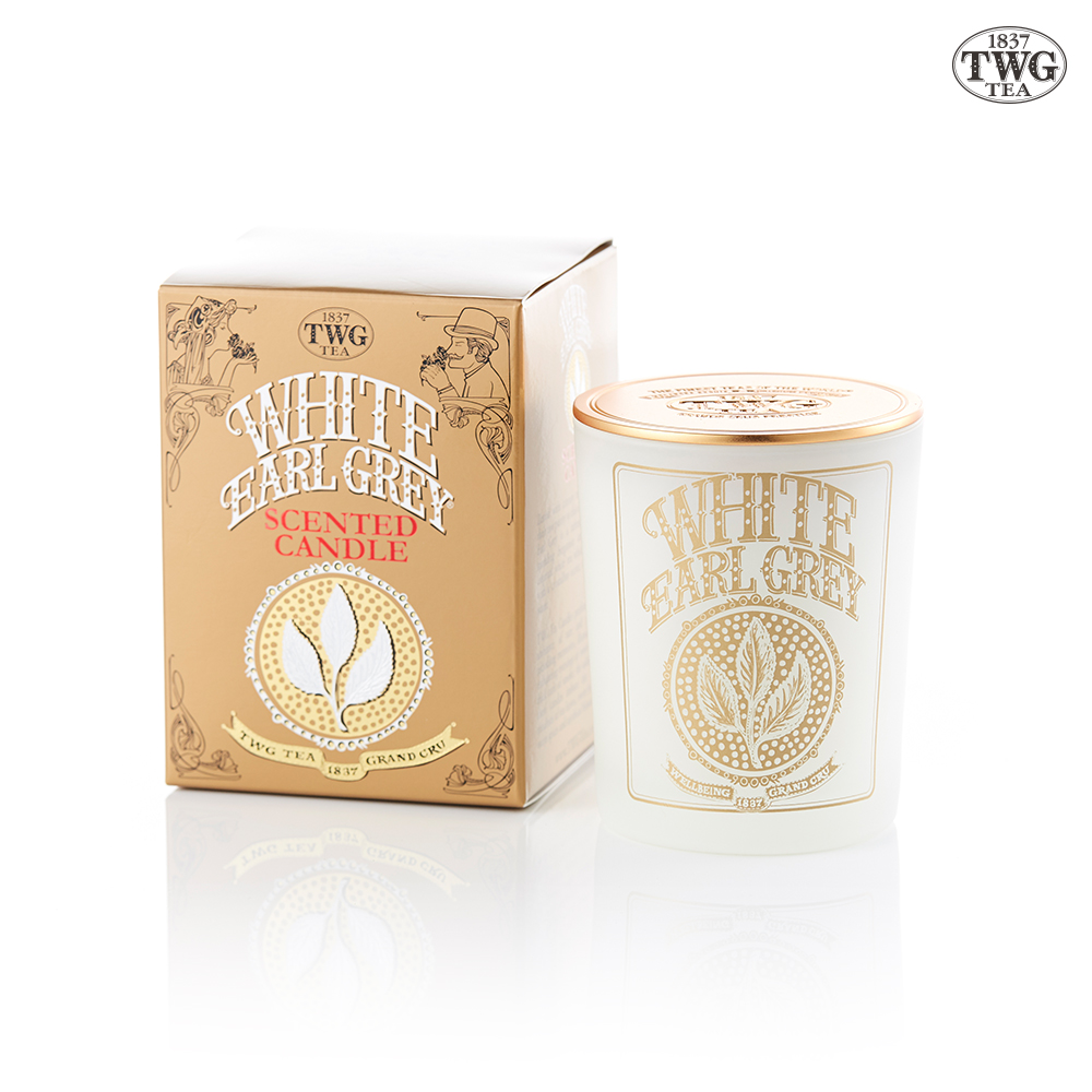 TWG Tea】伯爵銀針白茶薰香蠟燭White Earl Grey Scented Candle(190