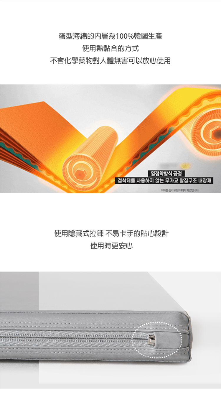 Alzipmat - 韓國 SG系列240x140CM無縫式地墊-銀河灰地墊