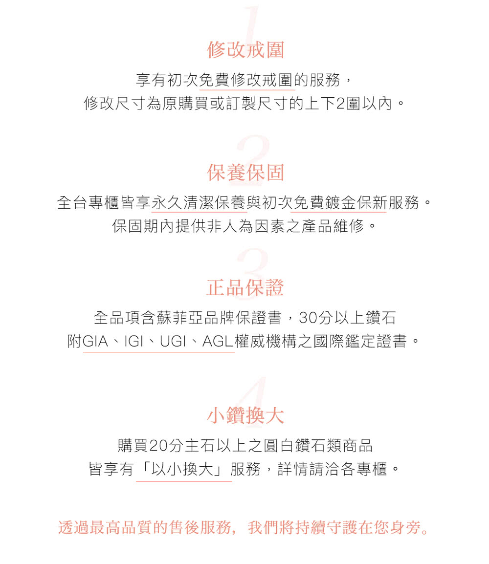 附GIA、IGI、UGI、AGL權威機構之國際鑑定證書。