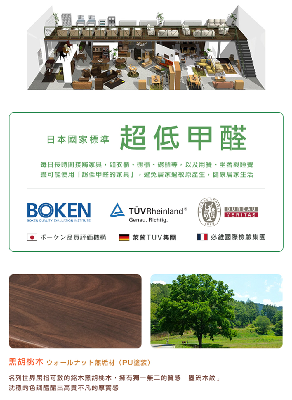 每日長時間接觸家具,如衣櫃、櫥櫃、碗櫃等,以及用餐、坐著與睡覺