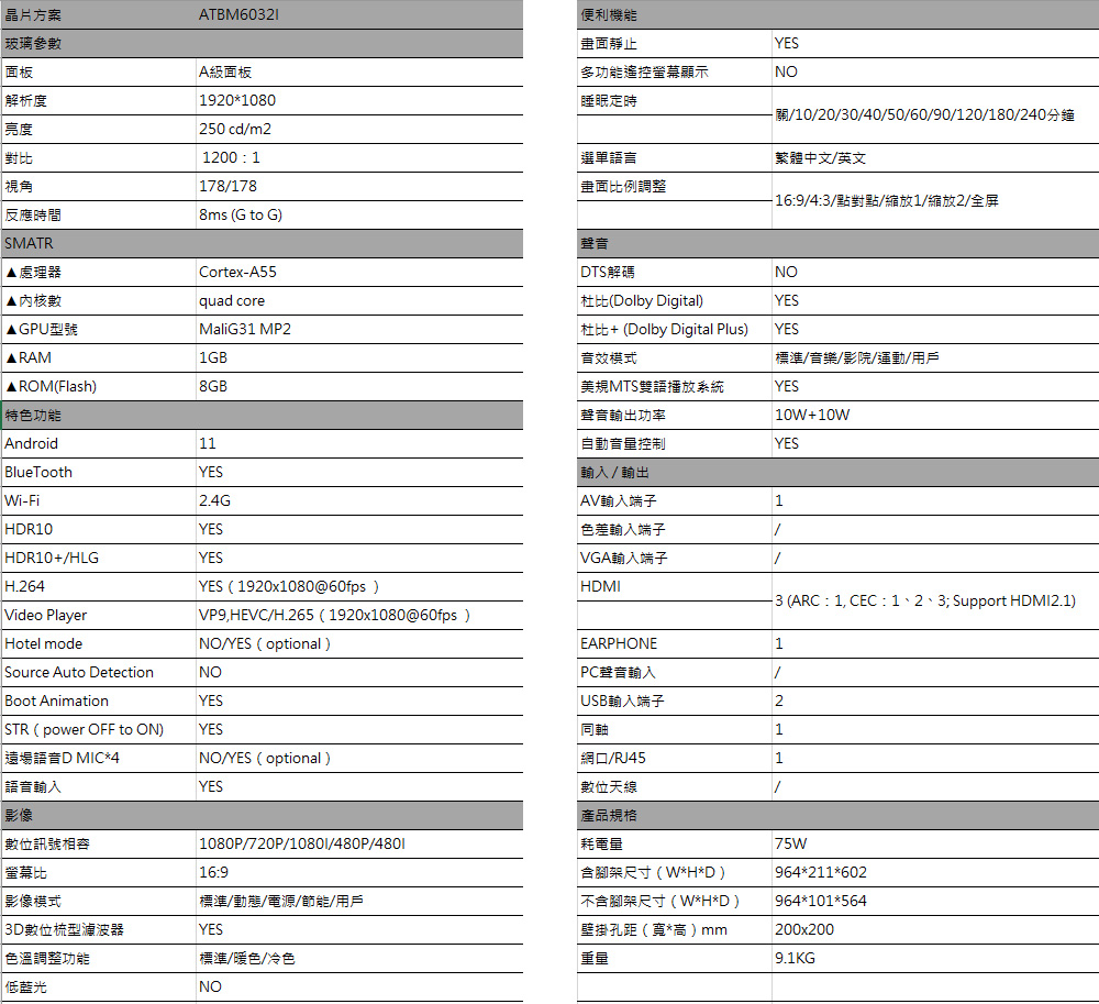 HERSUN豪爽 HS-43WFD1 - 詳情4