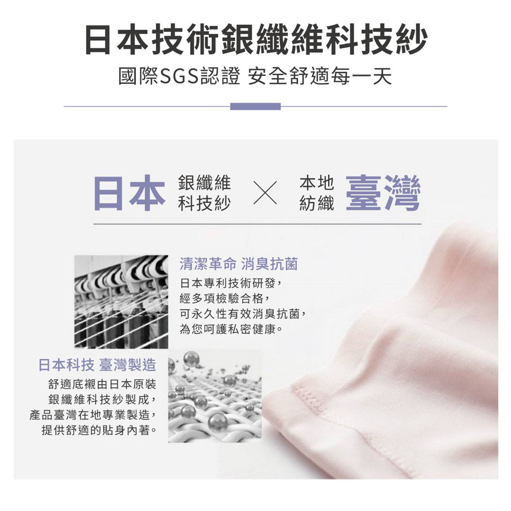 國際SGS認證 安全舒適每一天