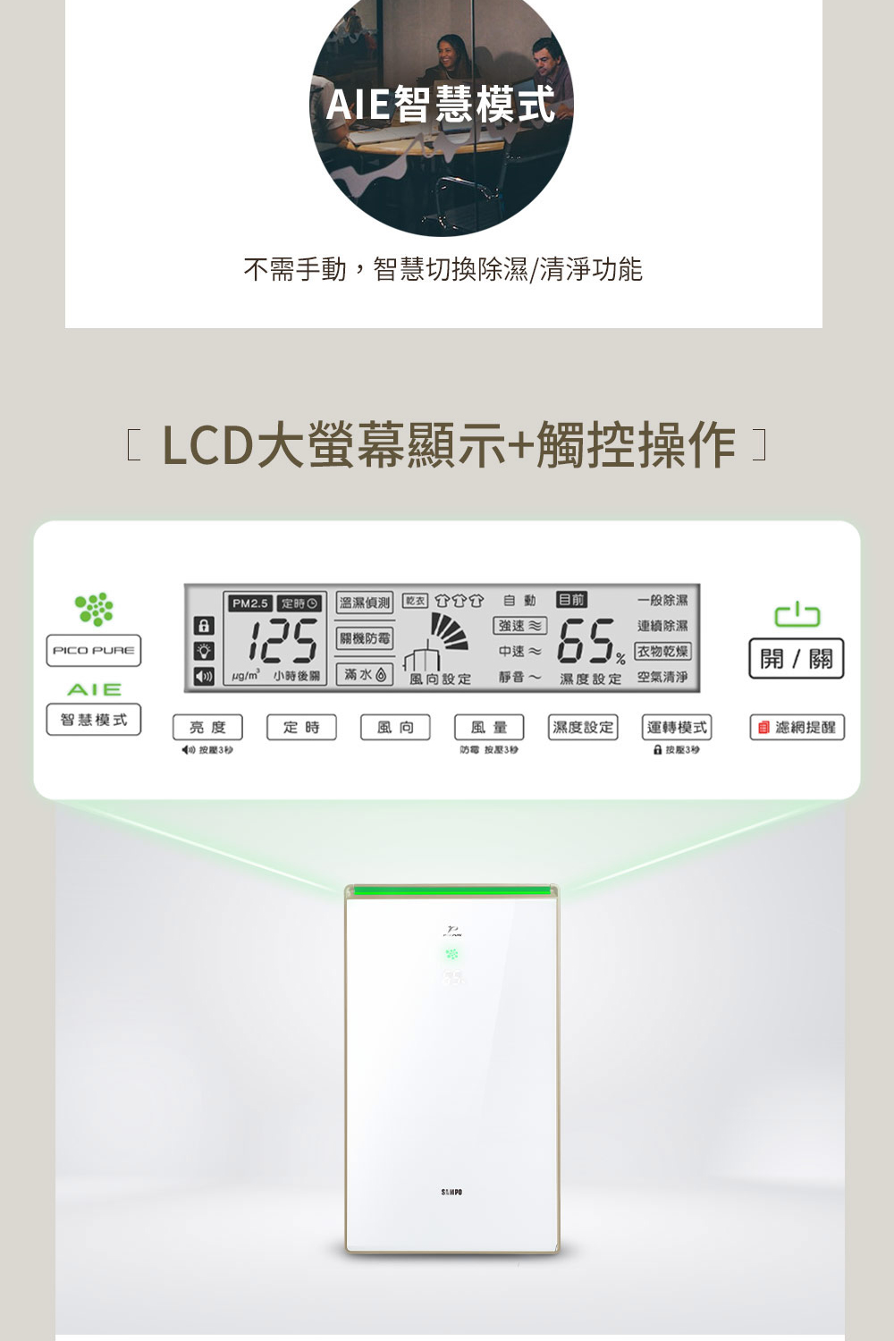PM2.5 定時 溫濕偵測衣图分