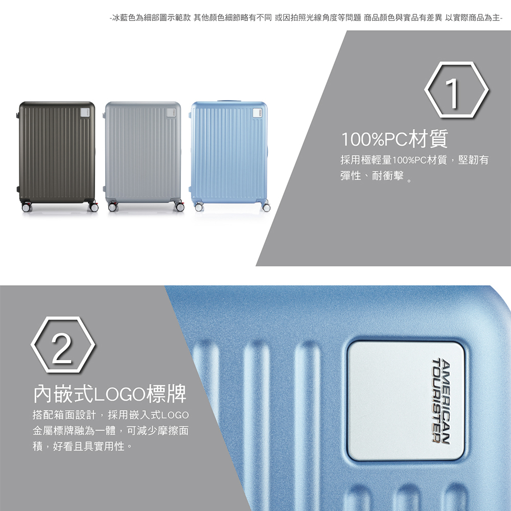 冰藍色為細部圖示範款 其他顏色細節略有不同或因拍照光線角度等問題 商品顏色與實品有差異,以實際商品為主