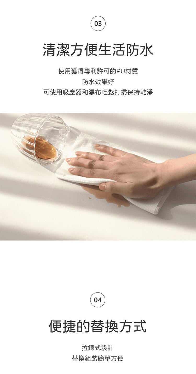 Alzipmat - 韓國無縫式地墊替換皮套-G系列(銀河灰)