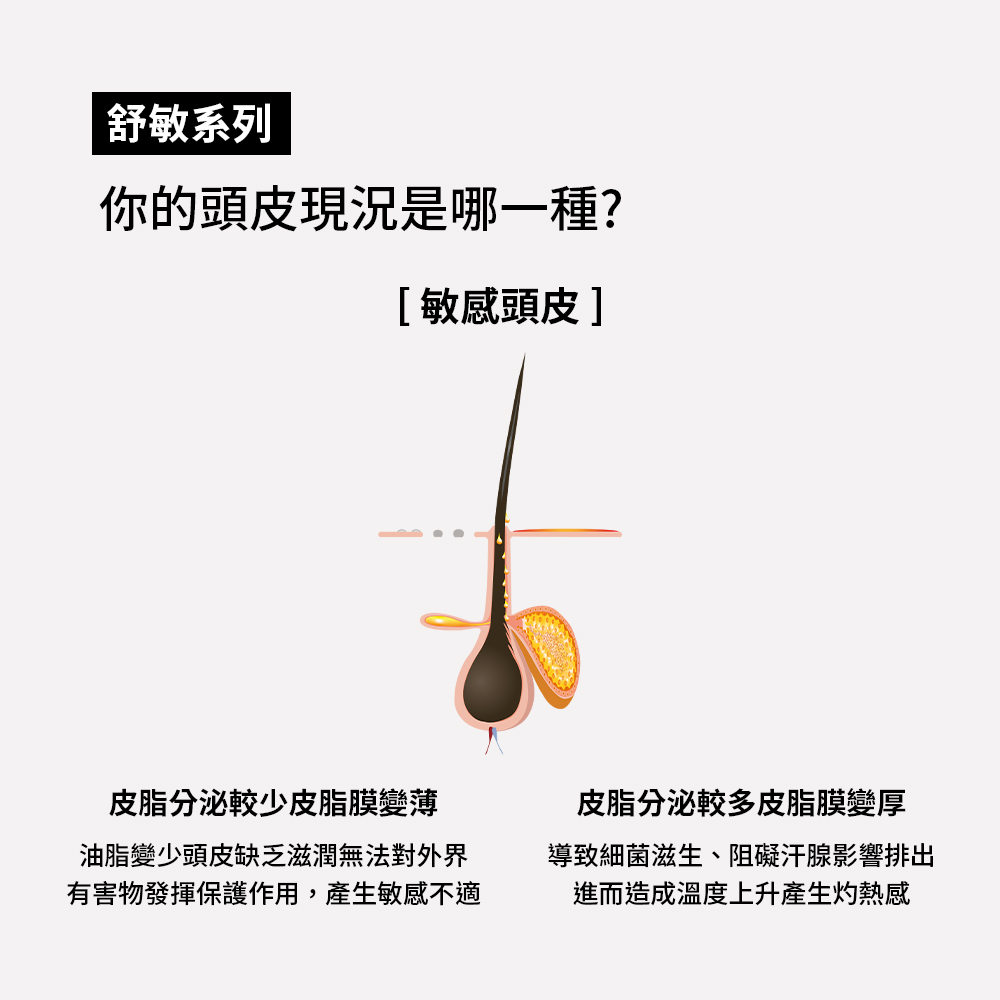 有害物發揮保護作用,產生敏感不適