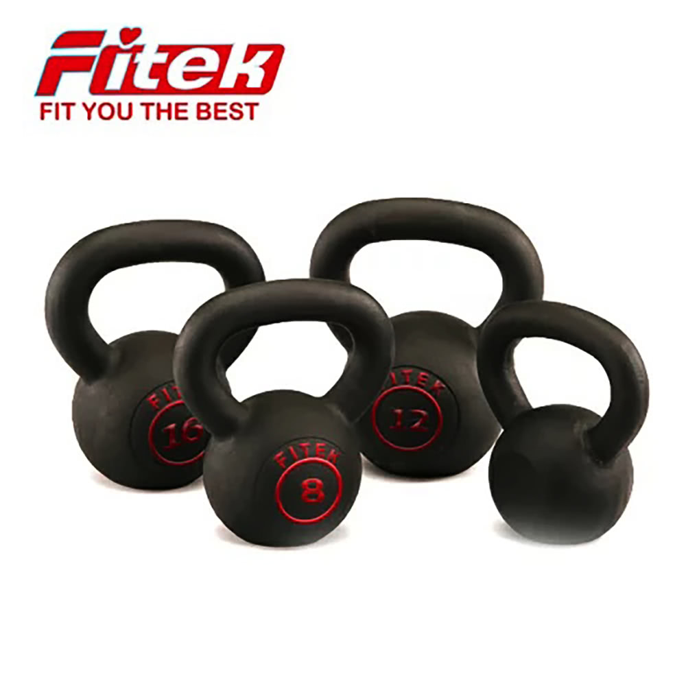 Fitek】12KG壺鈴經典款壺鈴(12公斤鑄鐵壺鈴專業壺鈴) - momo購物網