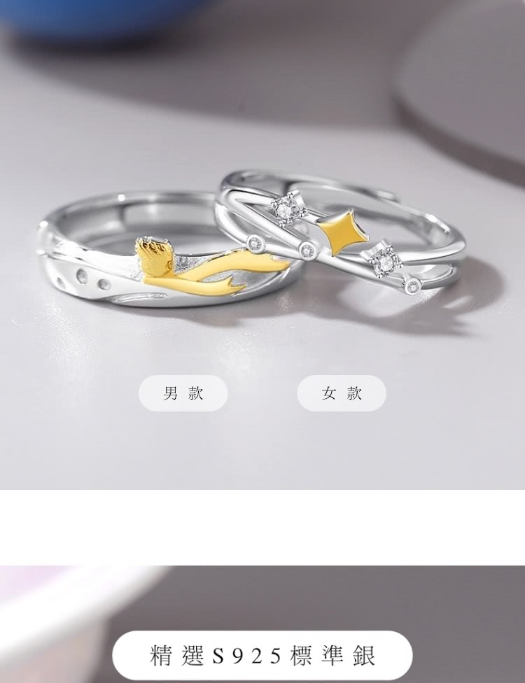 男款 女款 精選 S925 標準銀 