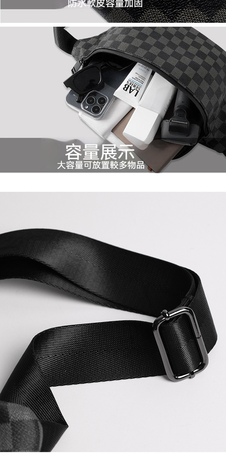 大容量可放置較多物品 容量展示 防水軟皮容量加固 