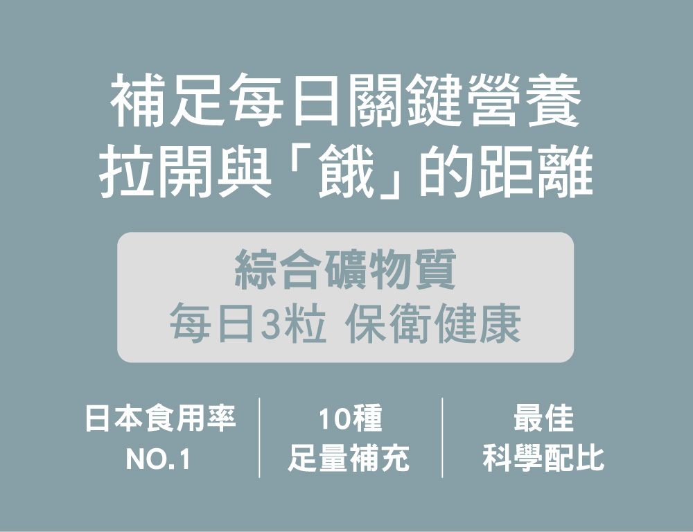 每日3粒 保衛健康