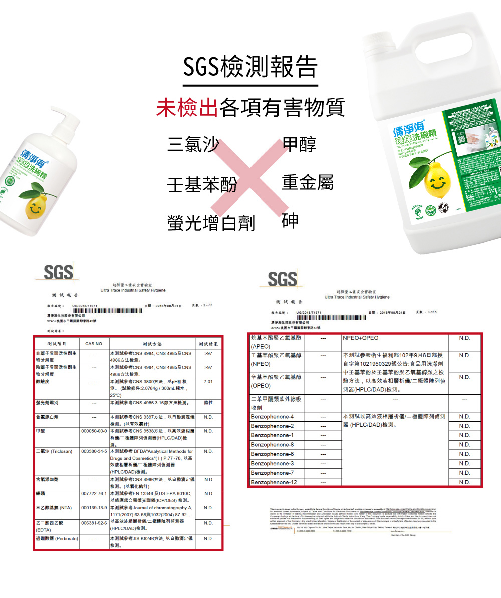 003380345 本測試參考 BFDAAnalytical Methods for N.D.