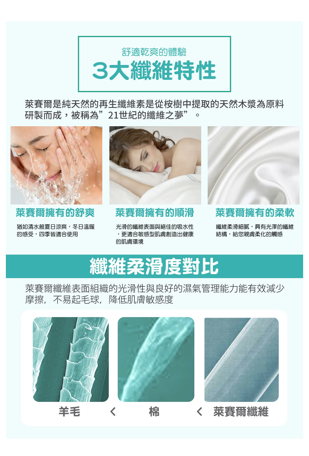 萊賽爾是純天然的再生纖維素是從桉樹中提取的天然木漿為原料