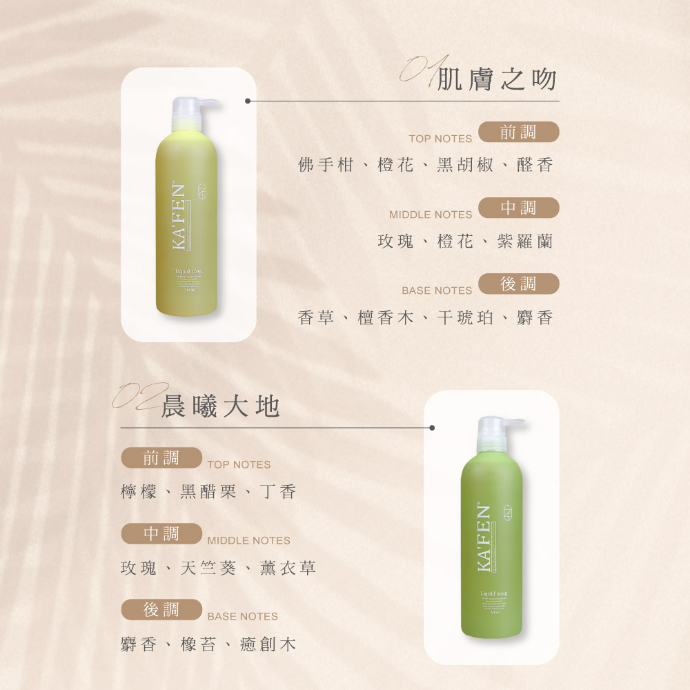 佛手柑、橙花、黑胡椒、醛香