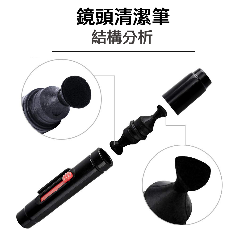 鏡頭清潔筆 結構分析 