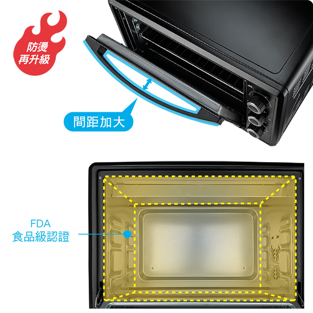 防燙 再升級 食品級認證 間距加大