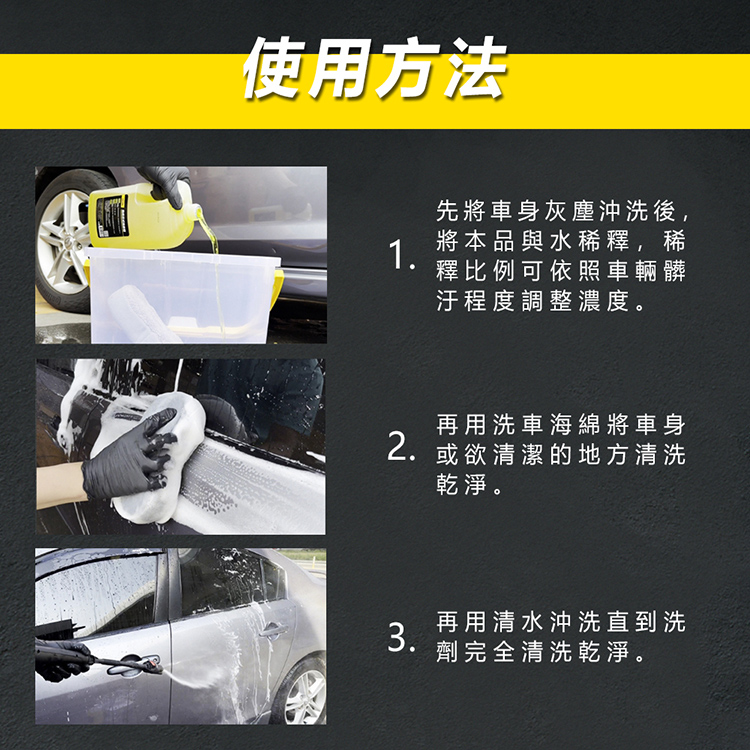 2.或欲清潔的地方清洗