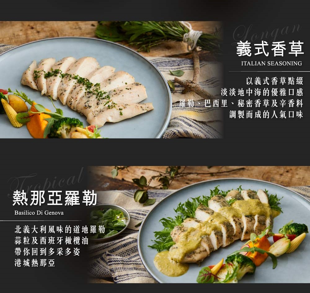 、羅勒、巴西里、秘密香草及辛香料
