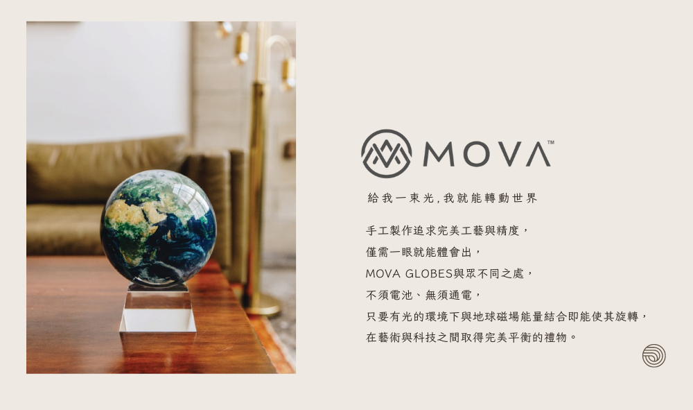 只要有光的環境下與地球磁場能量結合即能使其旋轉,