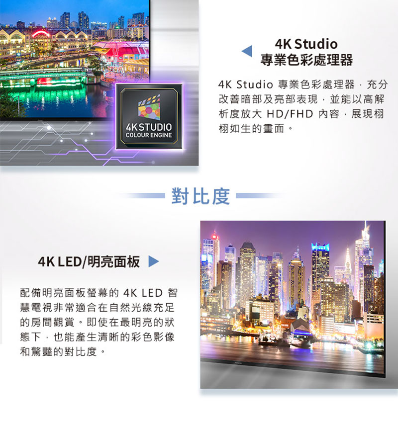 4K Studio 專業色彩處理器,充分