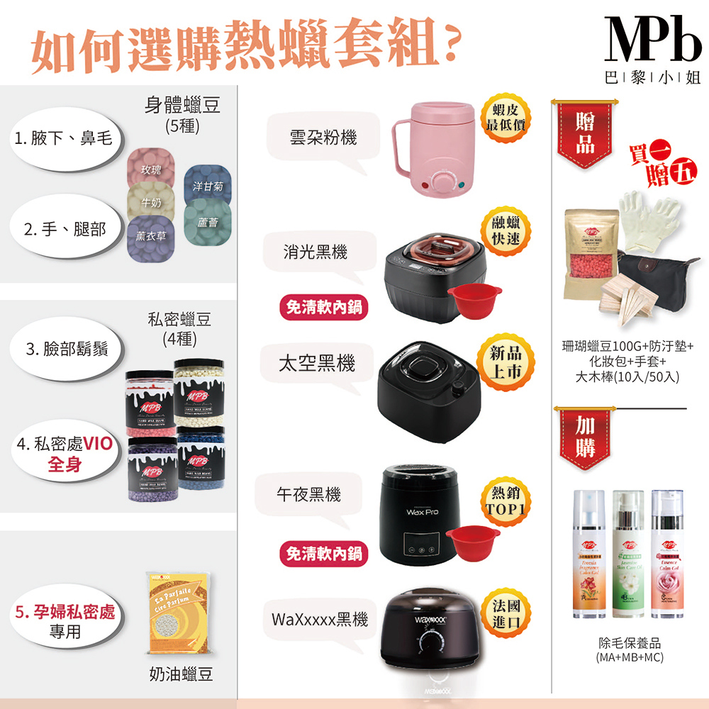 珊瑚蠟豆100G防汙墊