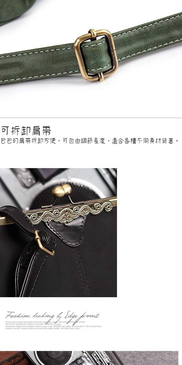 可拆卸肩帶 包包的肩带拆卸方便,可自由調節長度,適合各種不同身材背著。