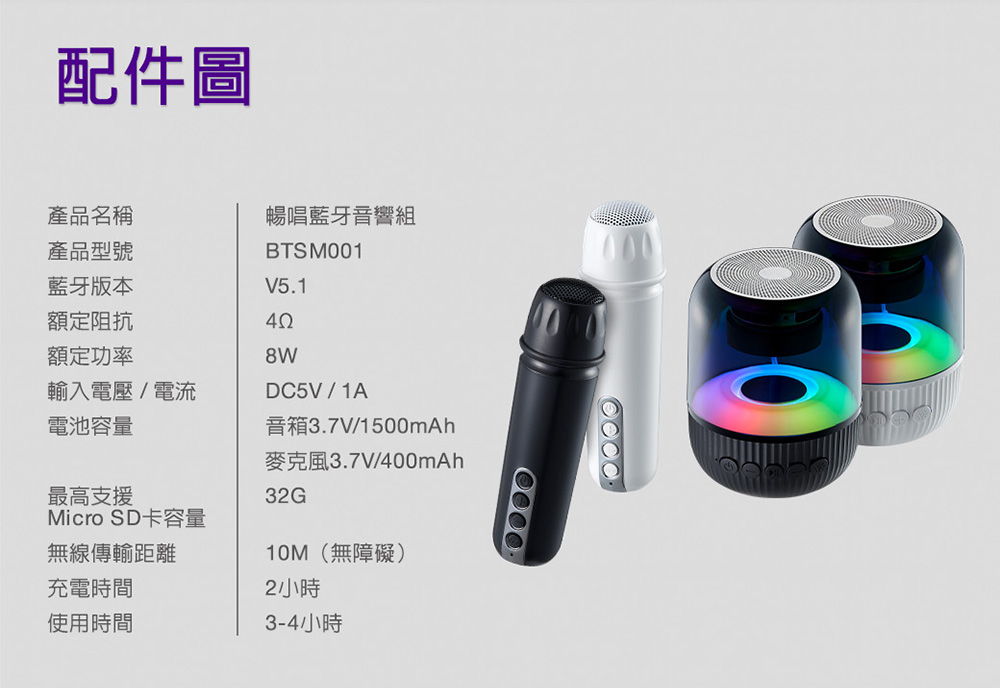 音箱3.7V1500mAh